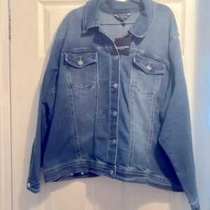 Denim Women’s Jacket Vintage Size 3X NEW